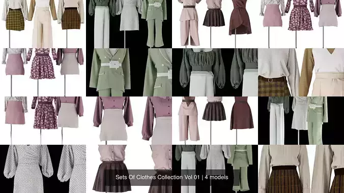Sets Of Clothes Collection Vol 01