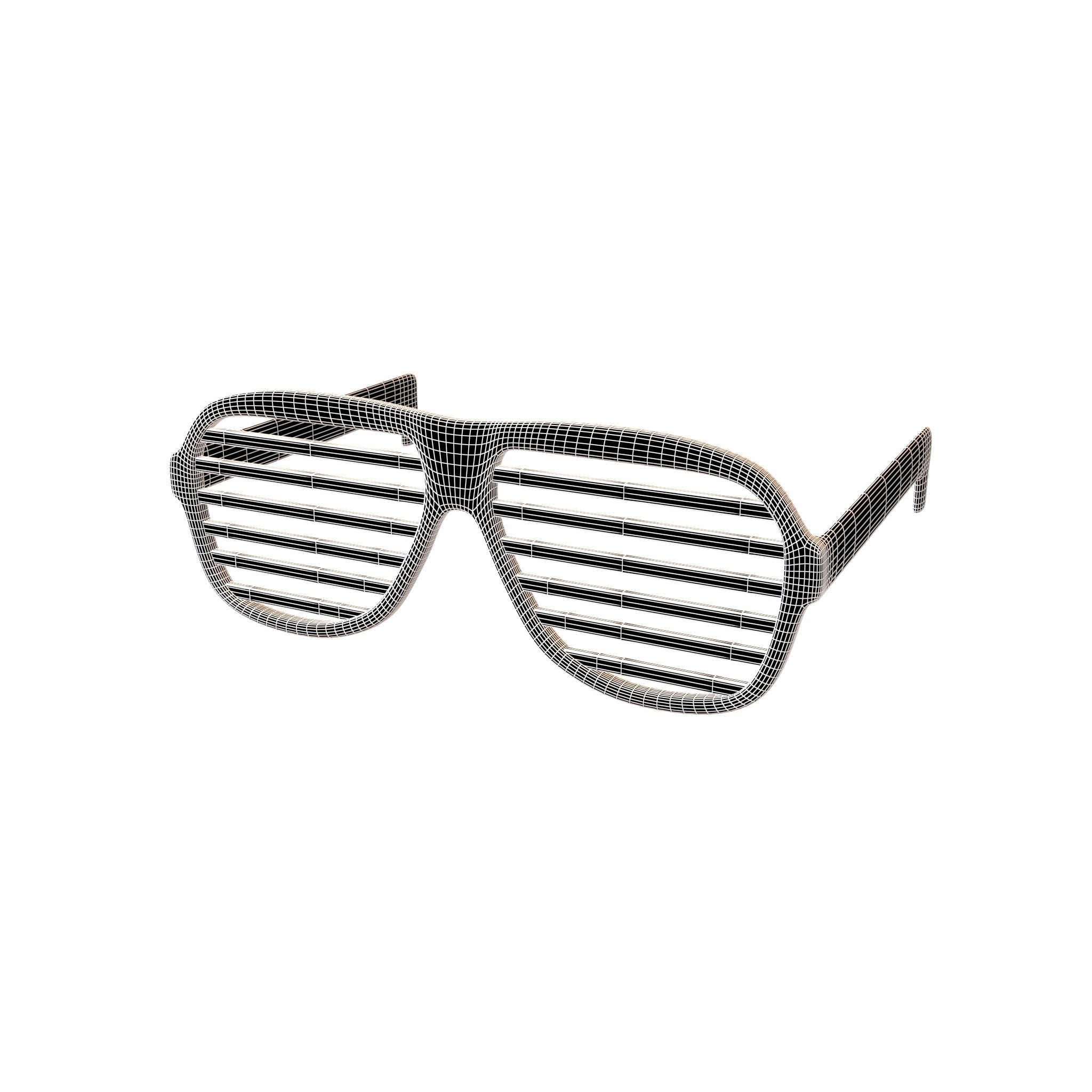 Shutter Shade Sunglasses v1 005 Low-poly 3D model_6