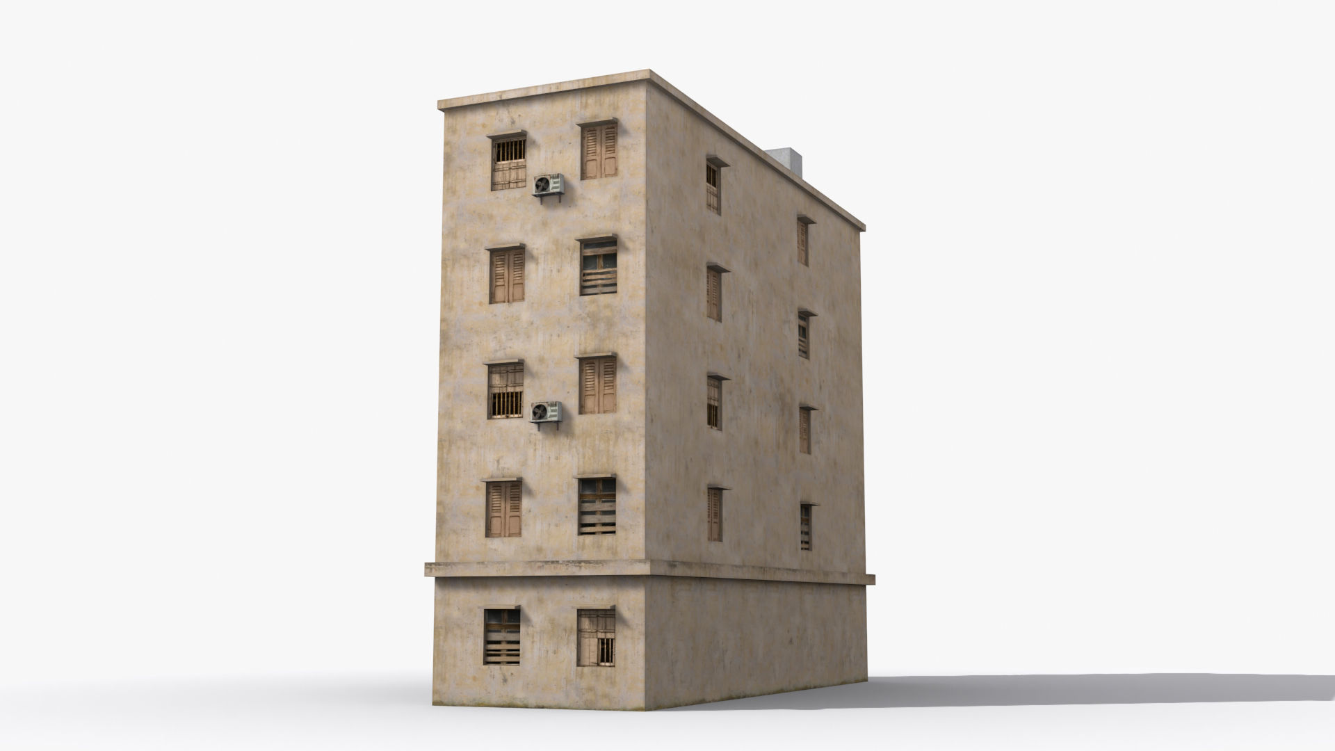 Arab Middle East Building x20 Low-poly 3D model_3