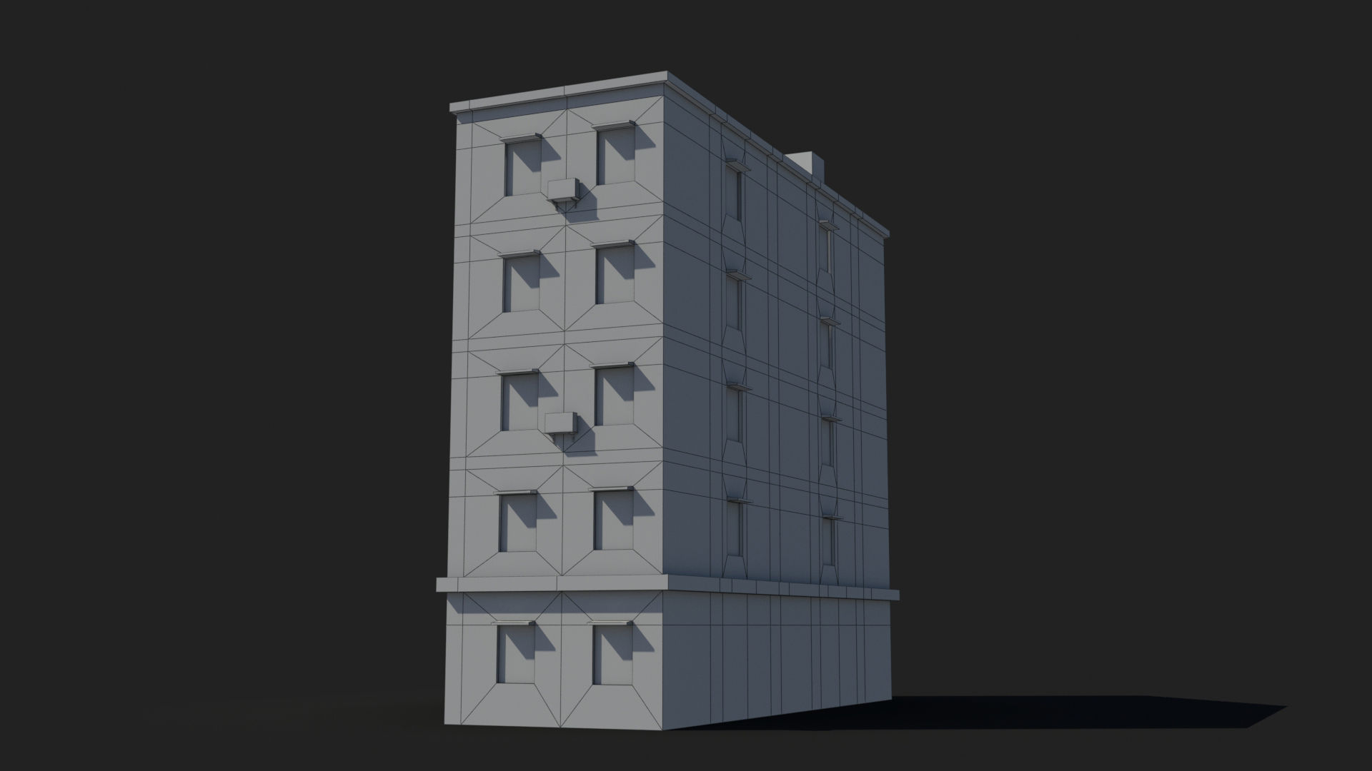 Arab Middle East Building x20 Low-poly 3D model_9