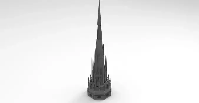 Arch Magician Tower Palace 6  3D model