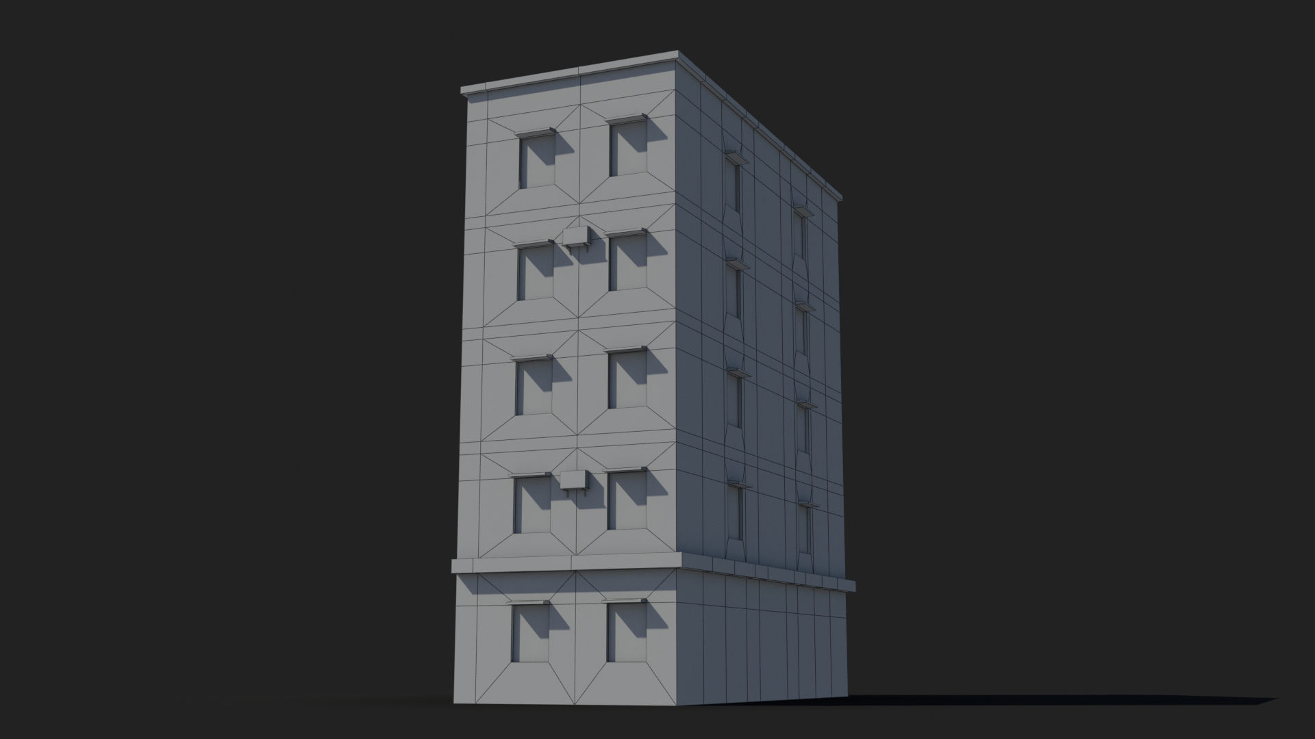  Arab Middle East Building x24 Low-poly 3D model_9