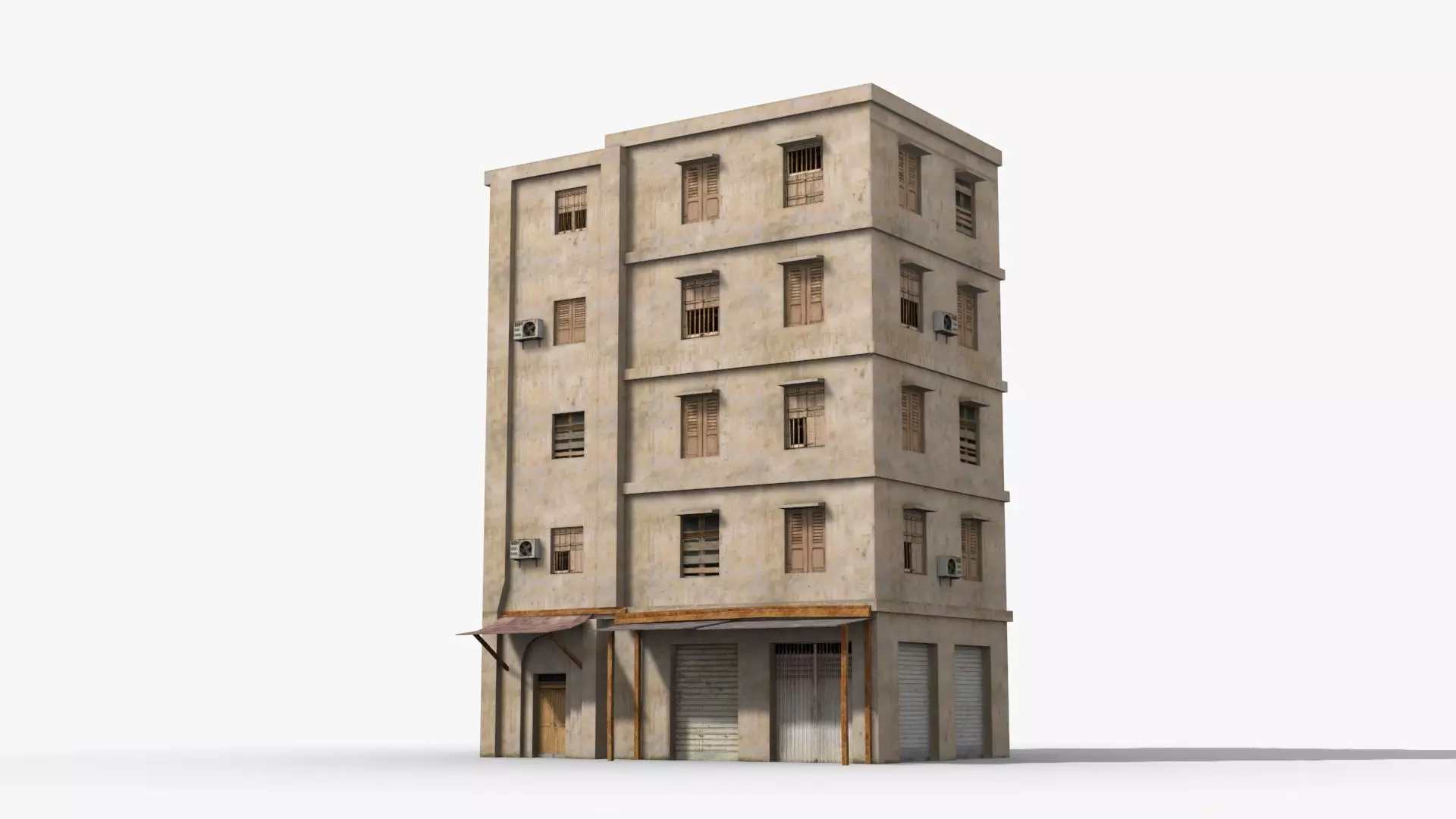 Arab Middle East Building x28 Low-poly 3D model_0