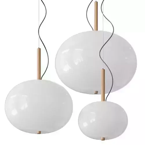BOVER Ilargi Single Pendant Lamp