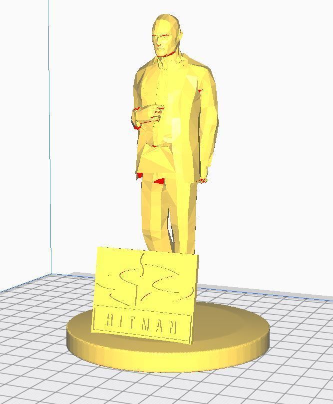 Hitman Agent 47 3D print model_1