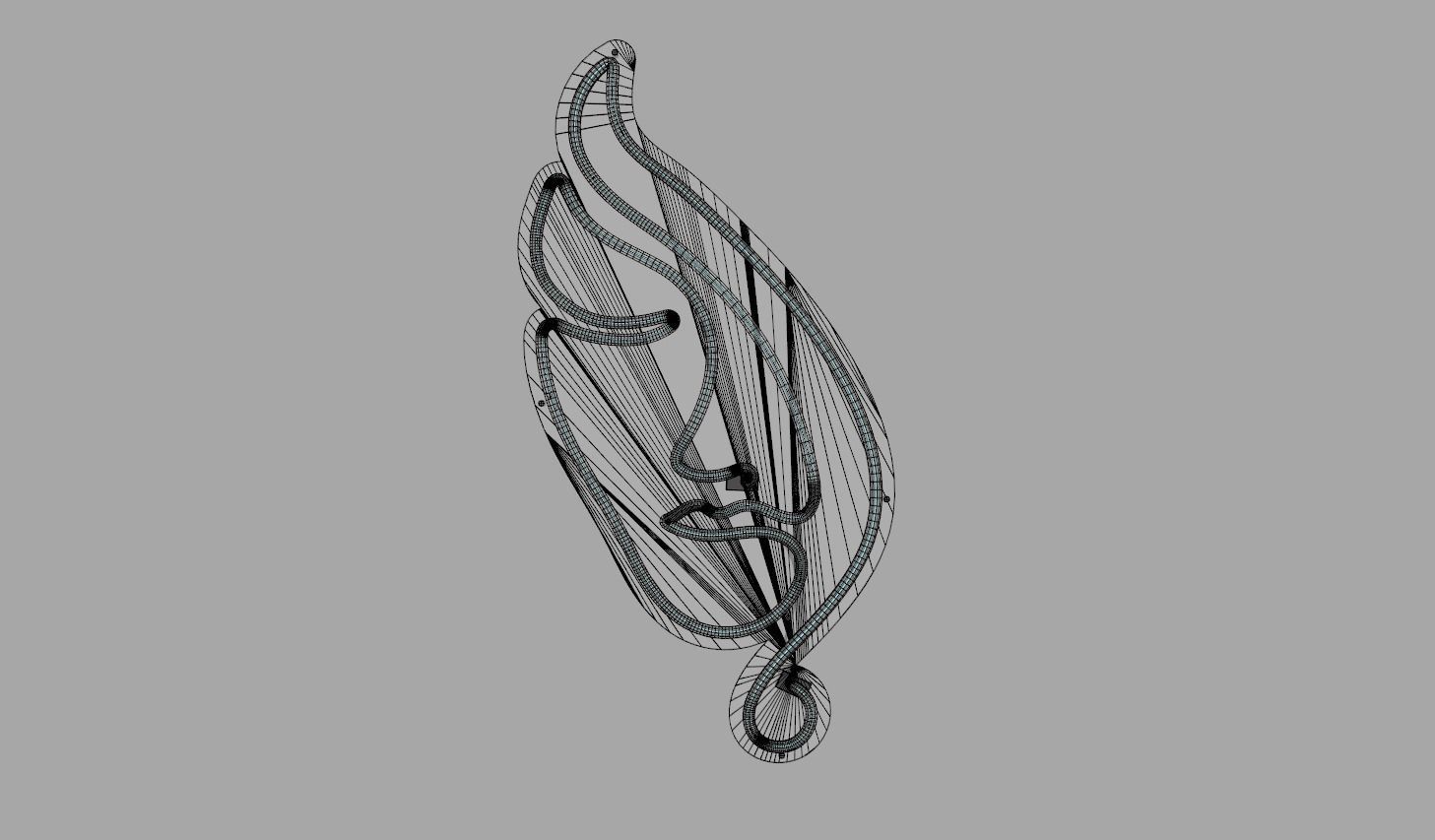 Face 3 - Neon Sign 3D model_6