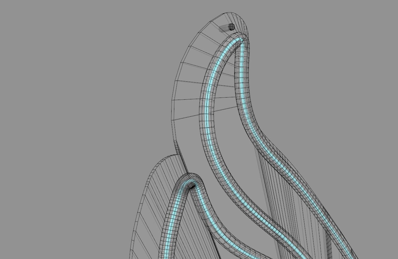 Face 3 - Neon Sign 3D model_9