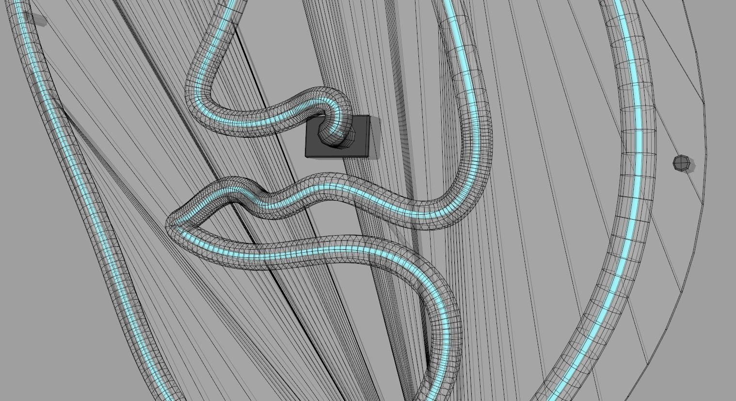 Face 3 - Neon Sign 3D model_8