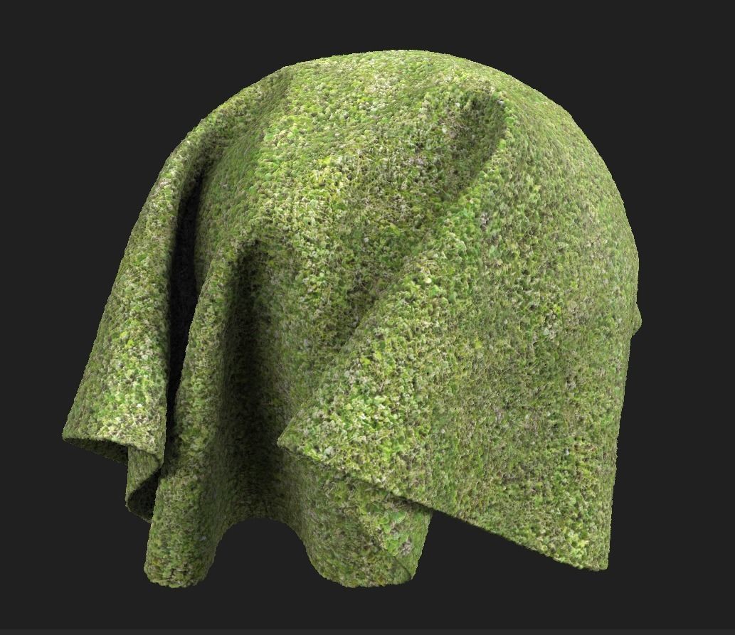 4K PBR Grass Green Texture_1