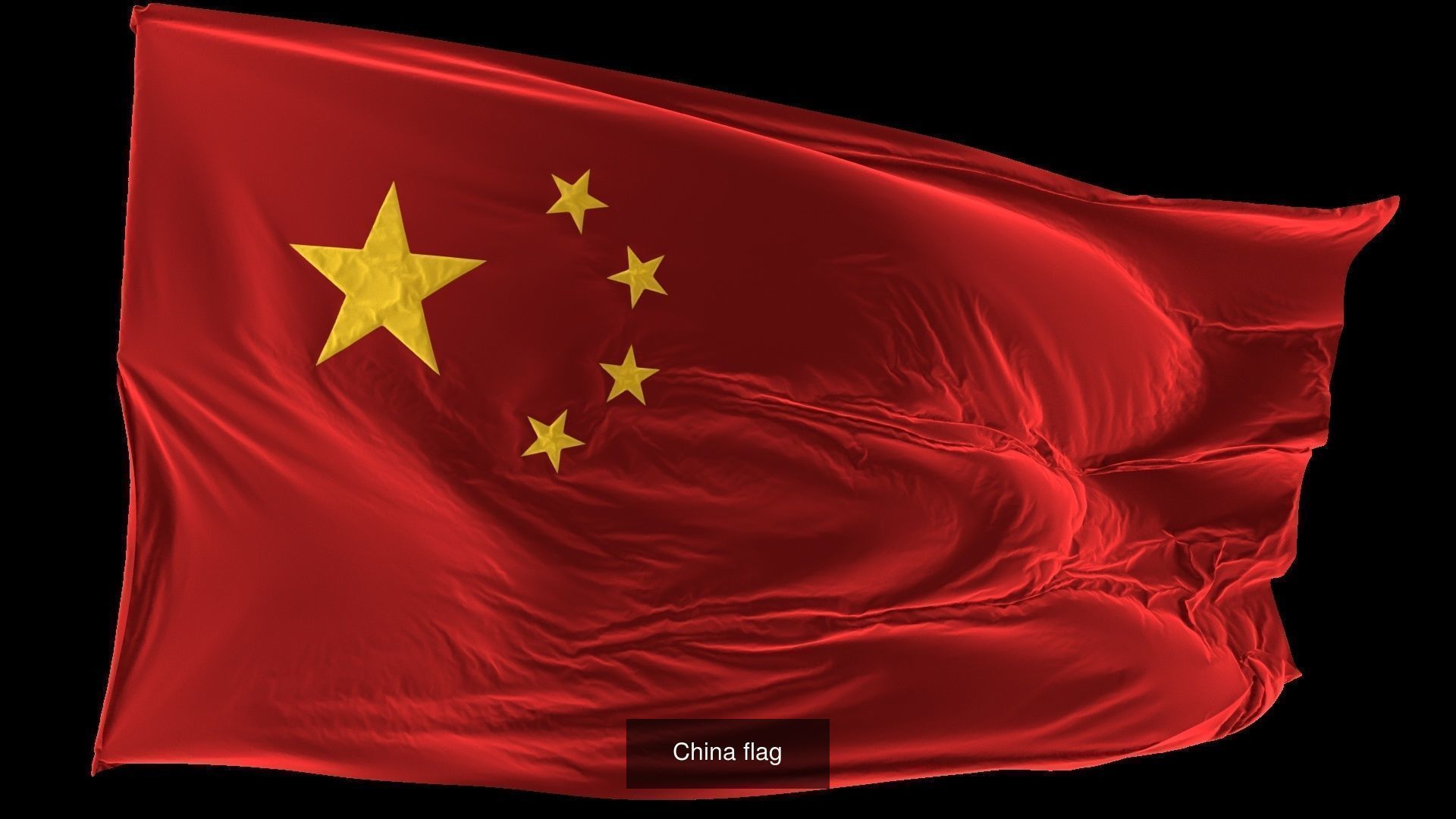 Flag animation 3D Model Collection_4