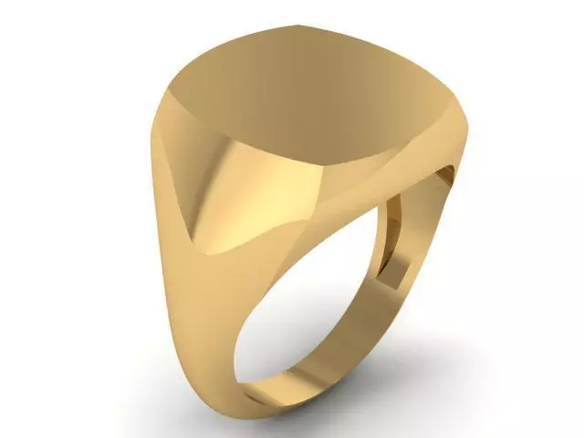 man ring 3D print model_0