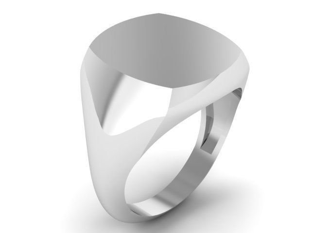 man ring 3D print model_1