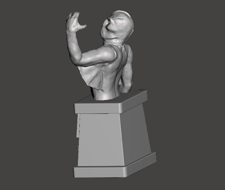 THE GALAXY BEING from OUTER LIMITS bust 3D print model_1