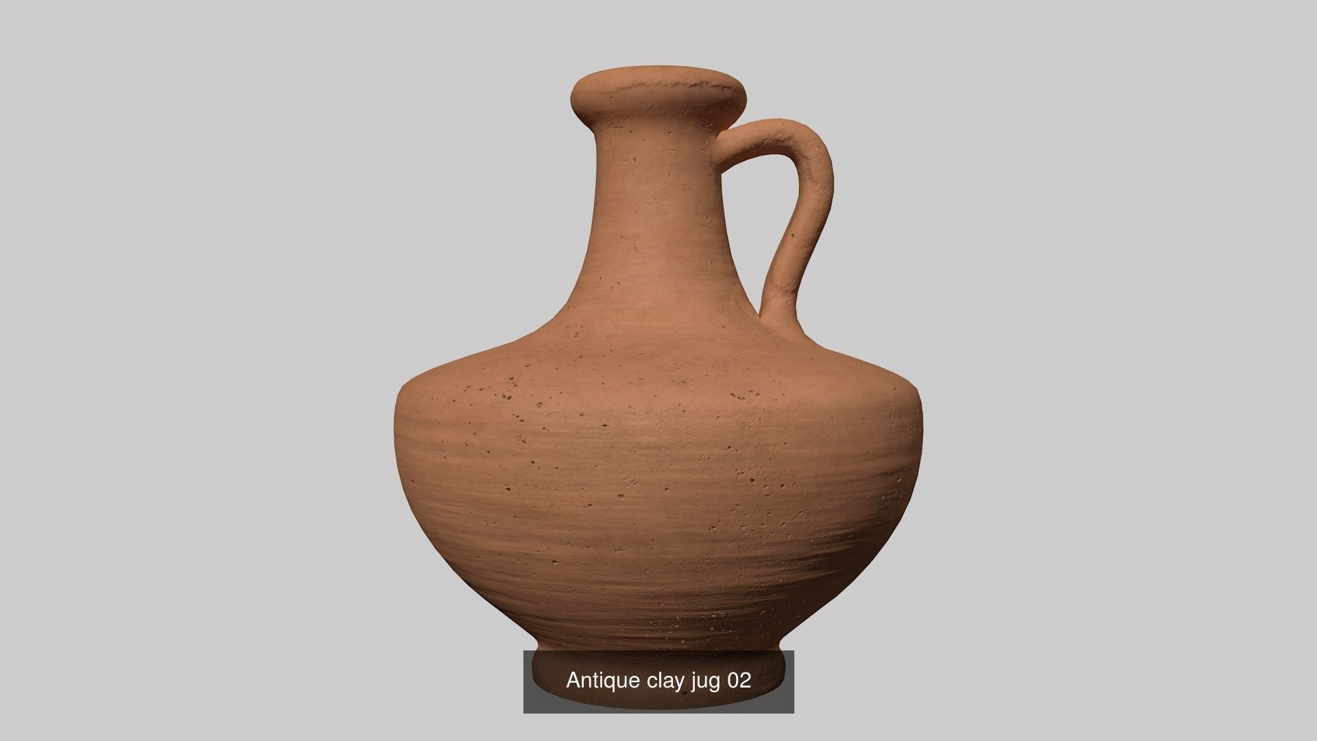 Clay ceramic jugs 3D Model Collection_5