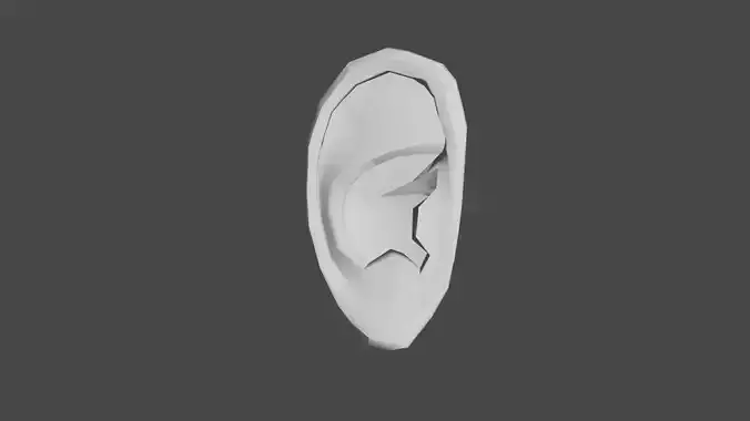 LOW POLY EAR