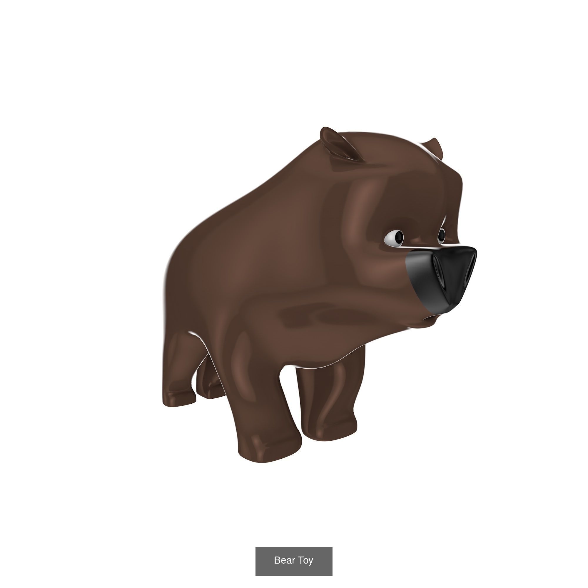 Animals toy  3D Model Collection_4