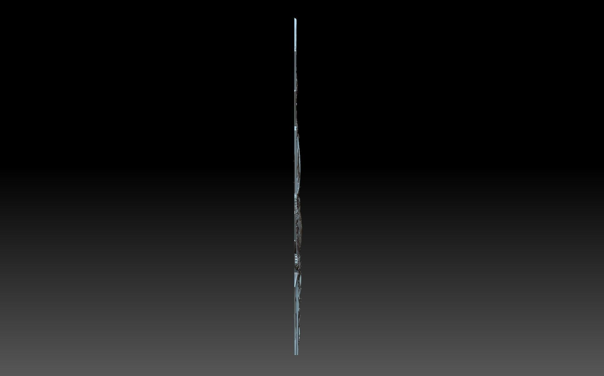 Birds long pole 3D print model_7