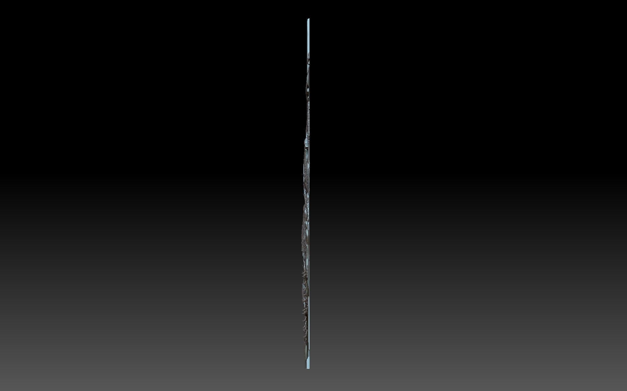Birds long pole 3D print model_3