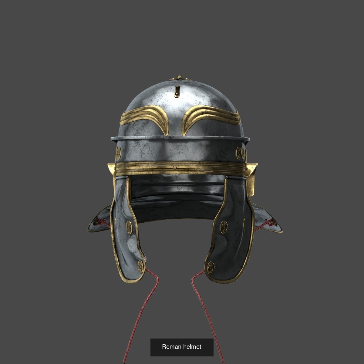 Warrior helmets 3D Model Collection_3