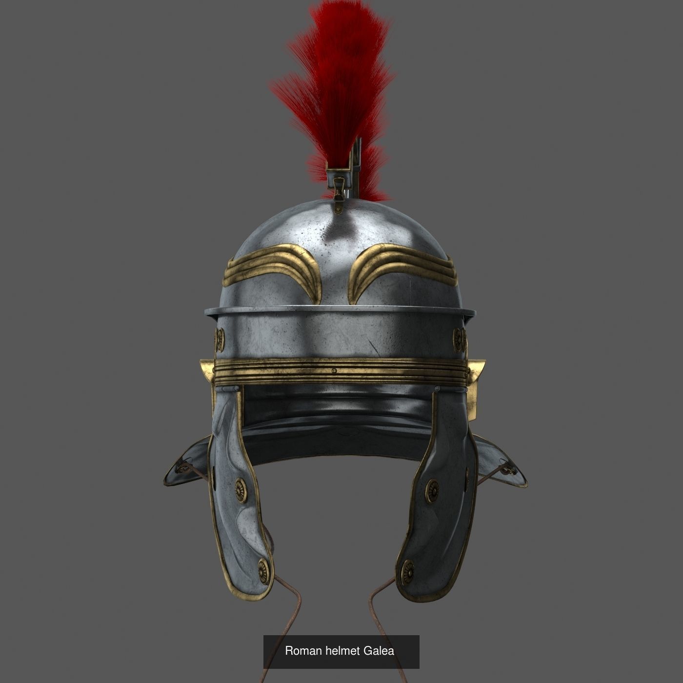 Warrior helmets 3D Model Collection_4