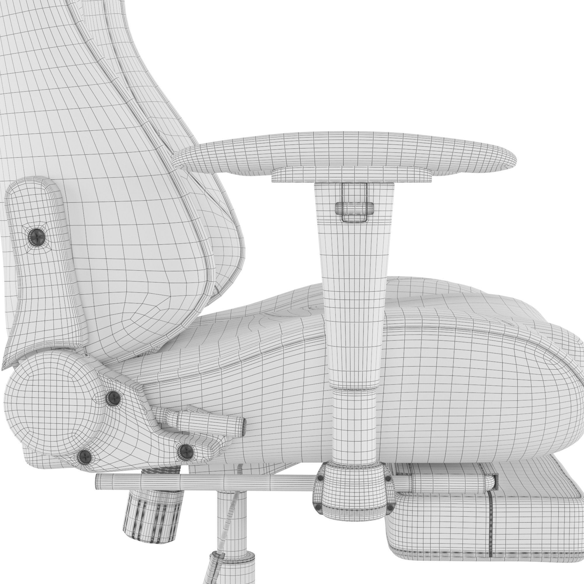Kano computer chair 3D model_9