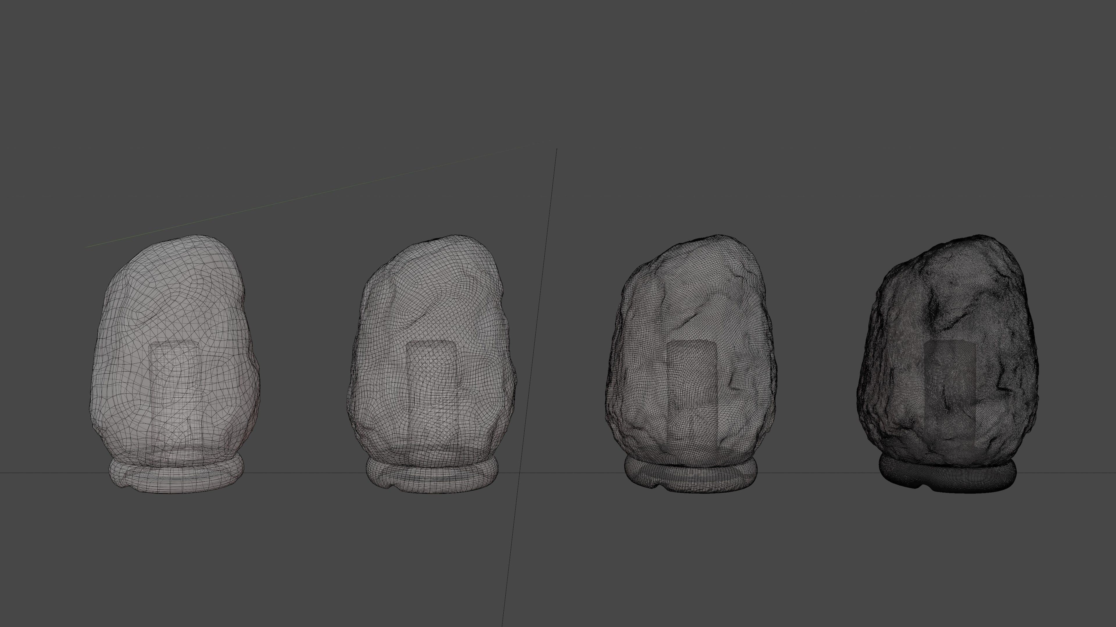 Himalayan Salt Lamp Low-poly 3D model_6