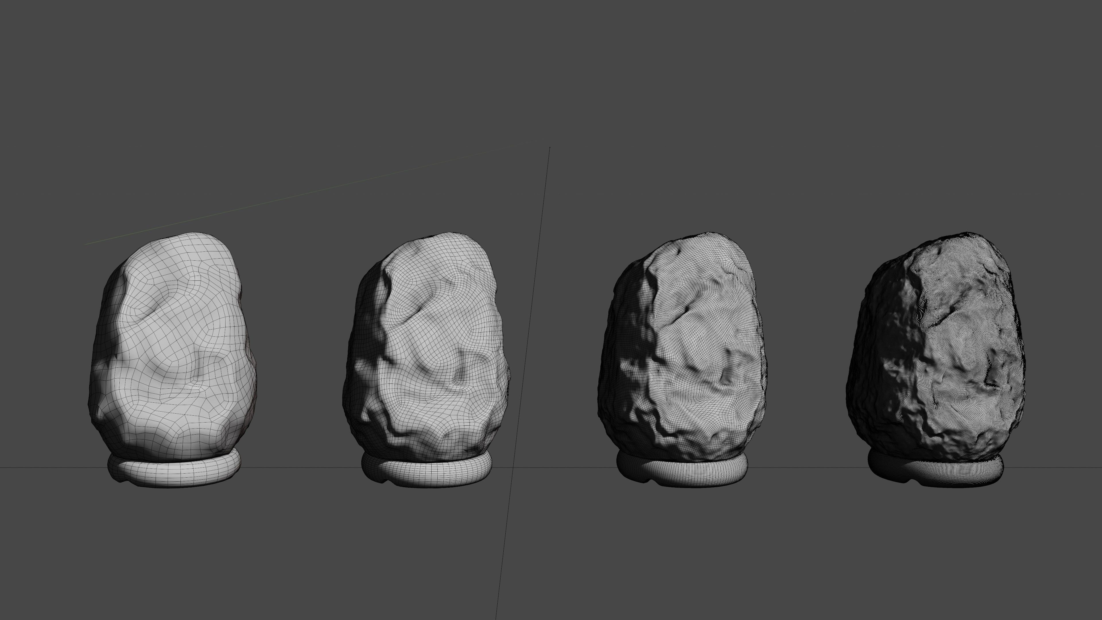 Himalayan Salt Lamp Low-poly 3D model_5