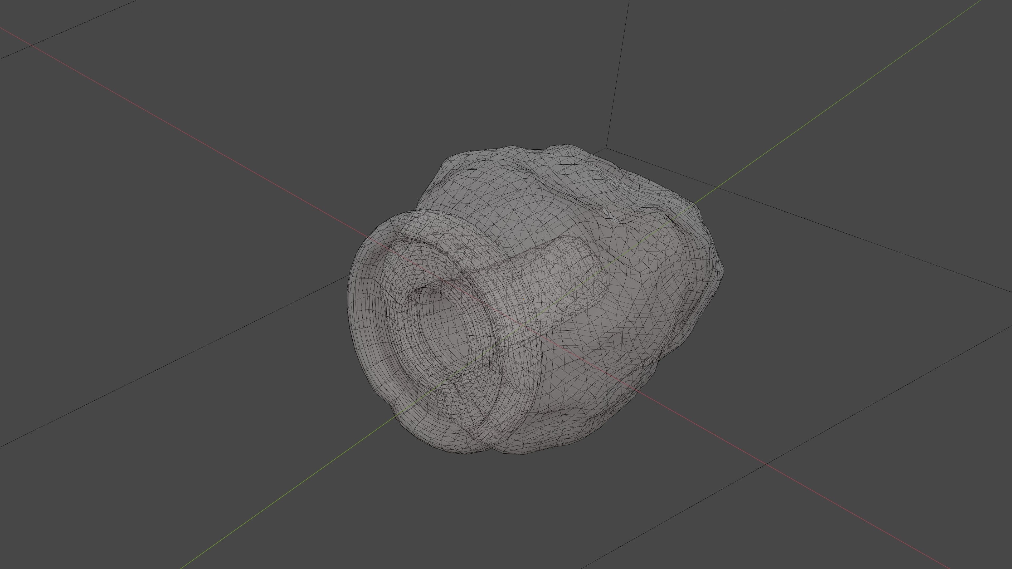 Himalayan Salt Lamp Low-poly 3D model_2