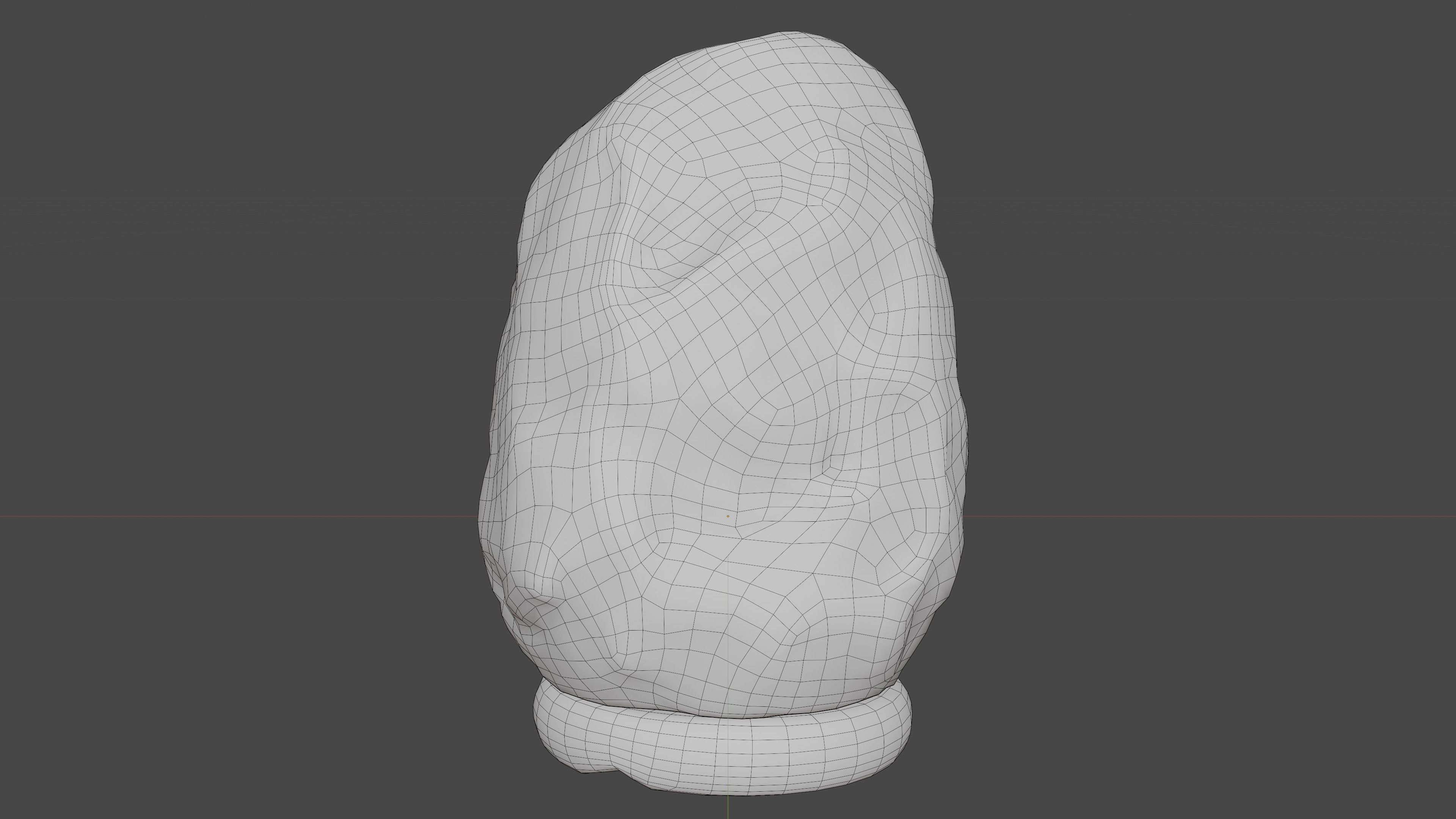 Himalayan Salt Lamp Low-poly 3D model_3