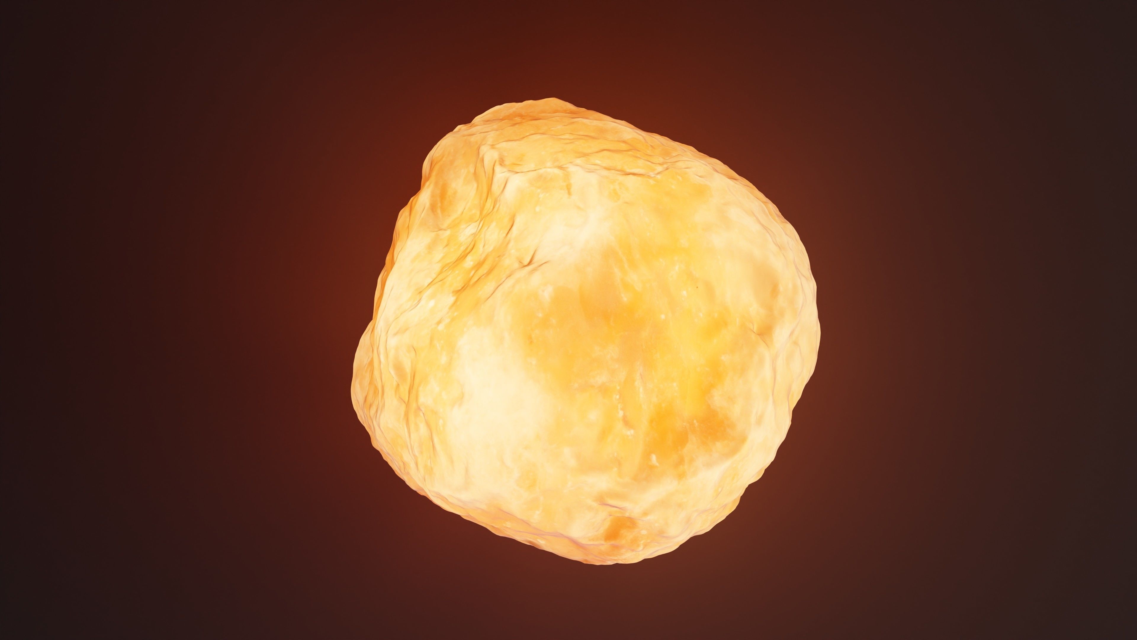Himalayan Salt Lamp Low-poly 3D model_8