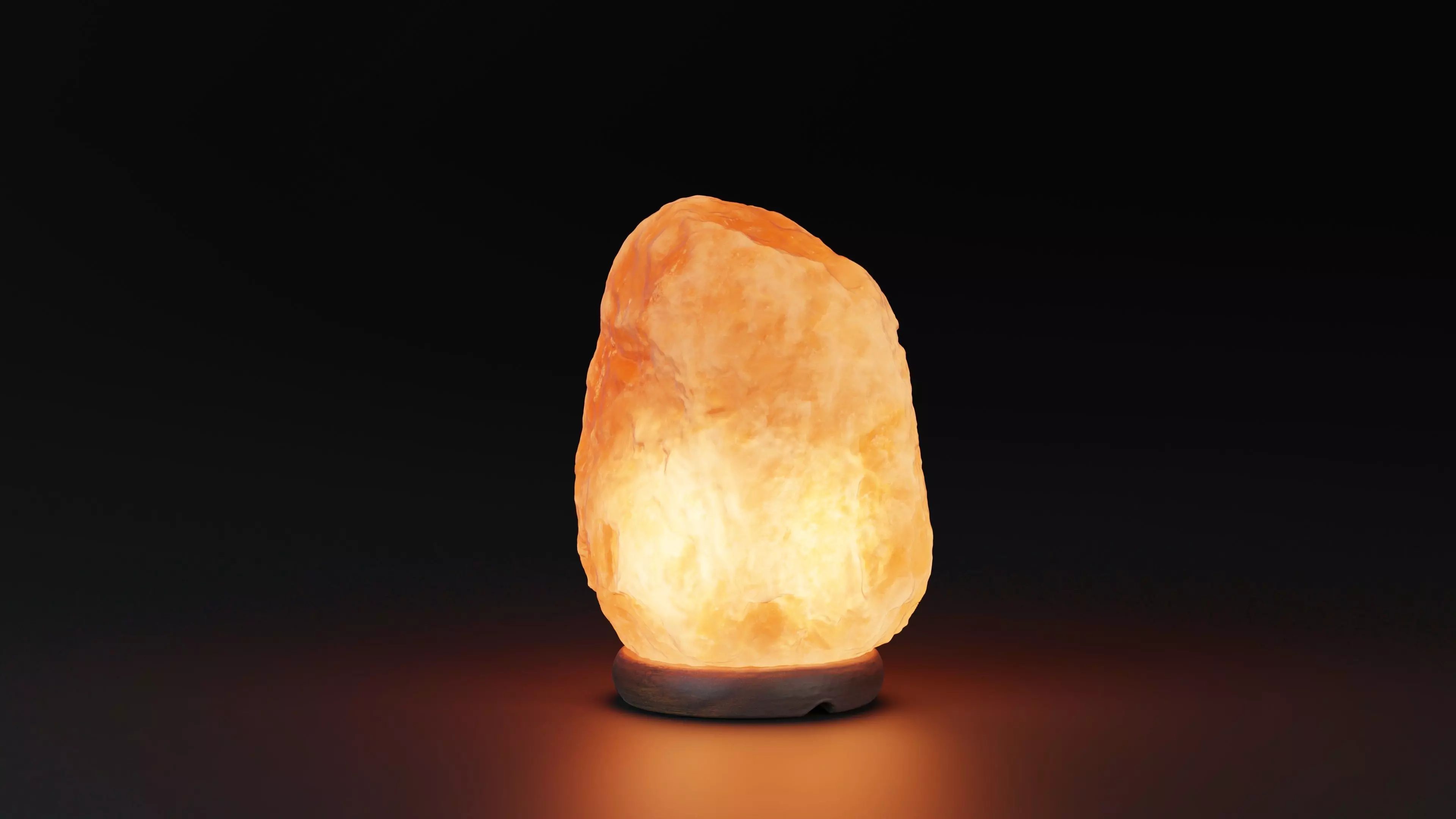 Himalayan Salt Lamp Low-poly 3D model_0