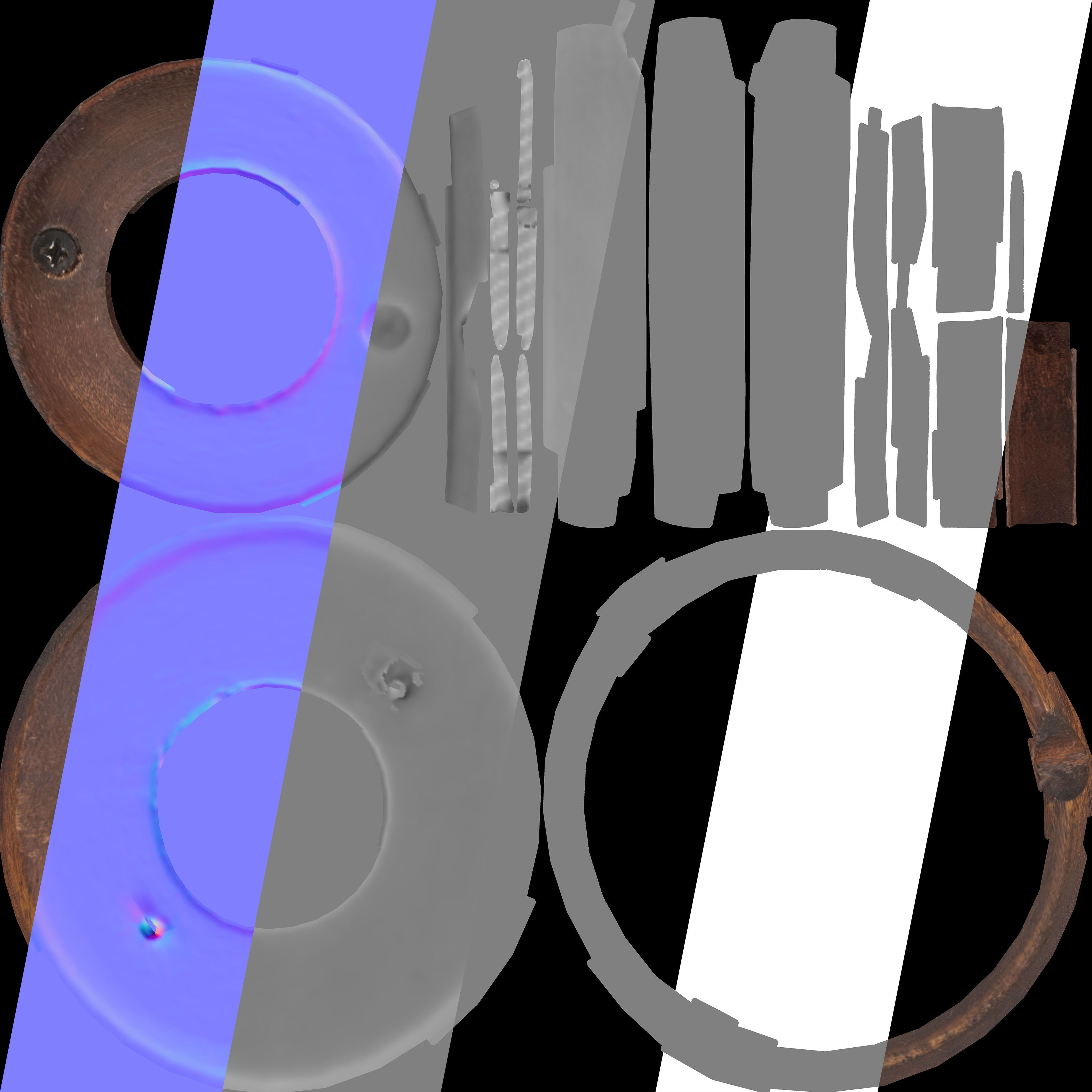 Himalayan Salt Lamp Low-poly 3D model_14