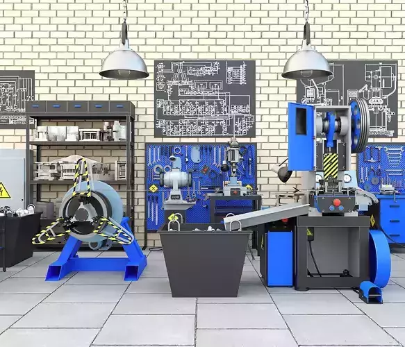 K2116 mechanical press Collection for industrial interior Three