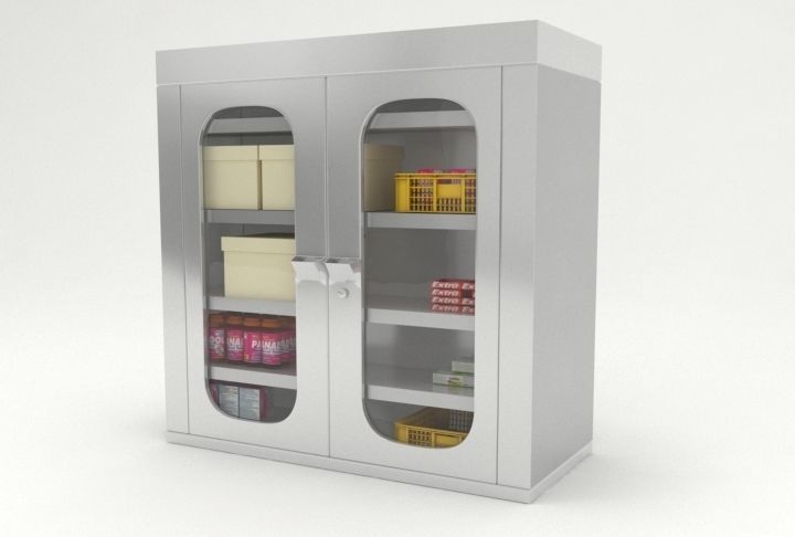 medical cupboard 3d model 3D model_9