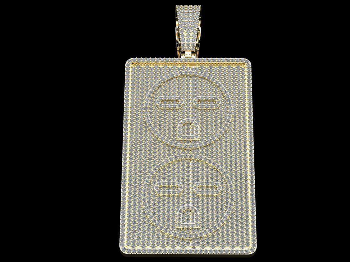 Outlet pendant full ice 3D print model_2
