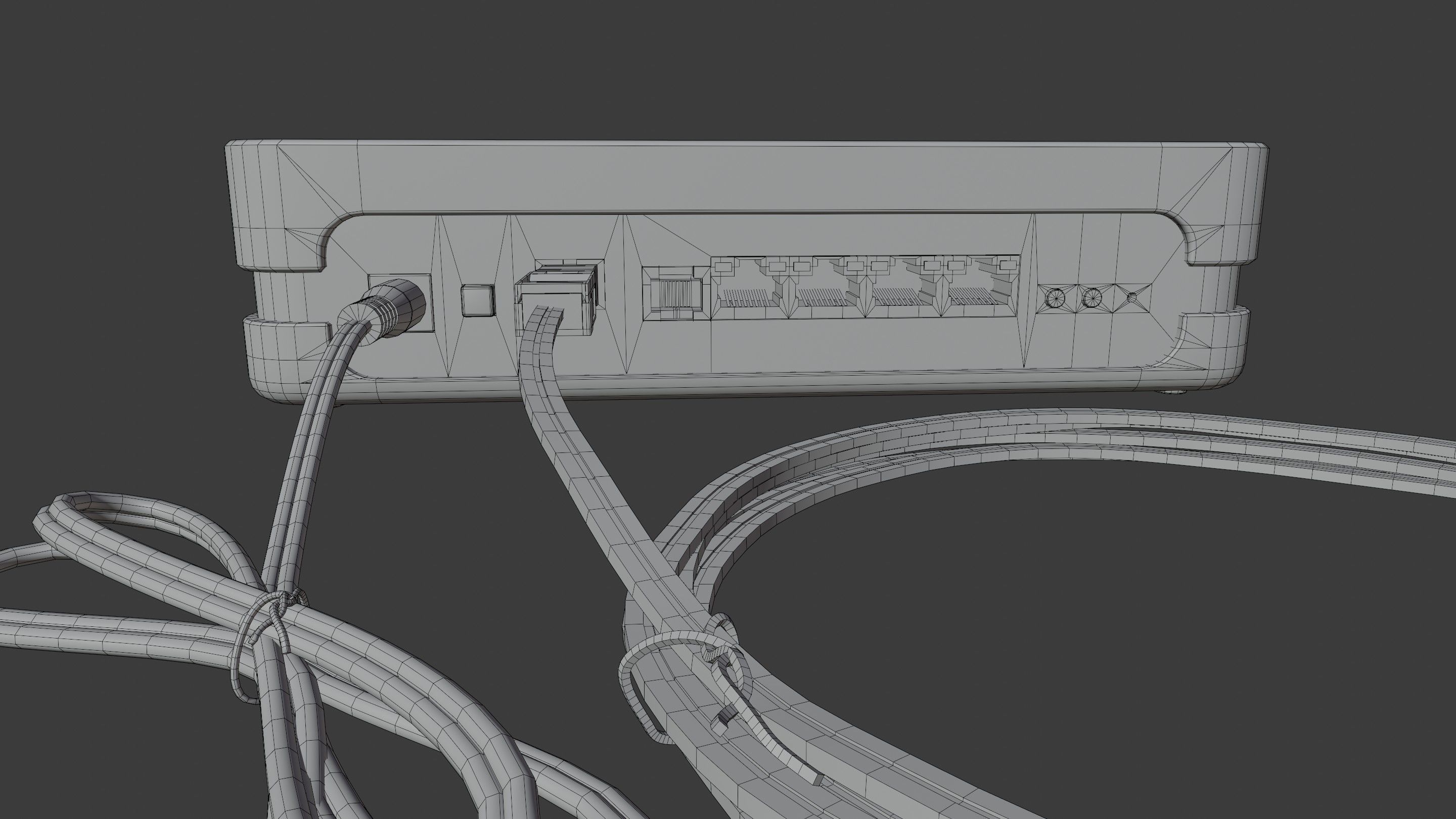 Fiber Optic Modem  3D model_9