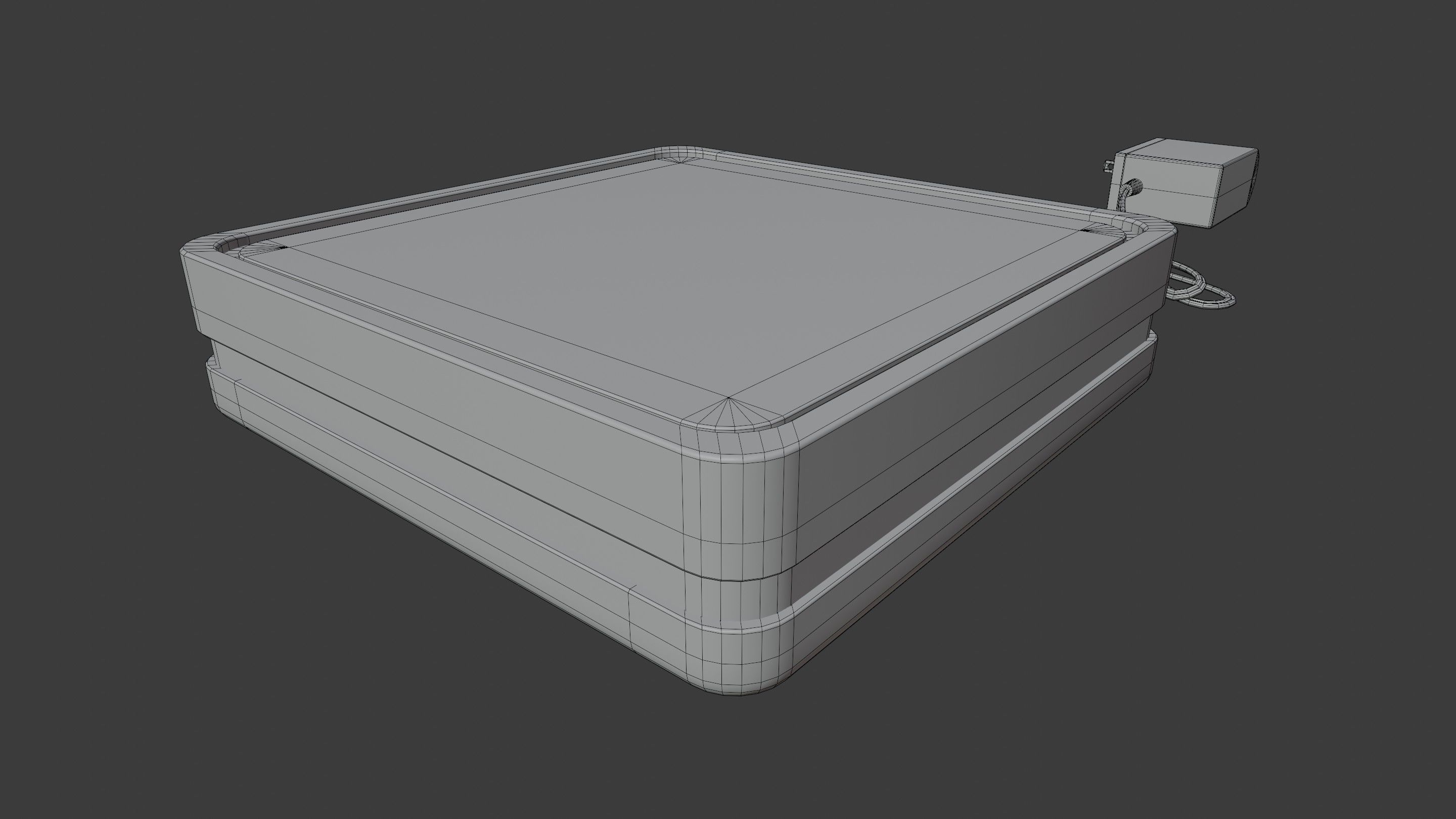 Fiber Optic Modem  3D model_6