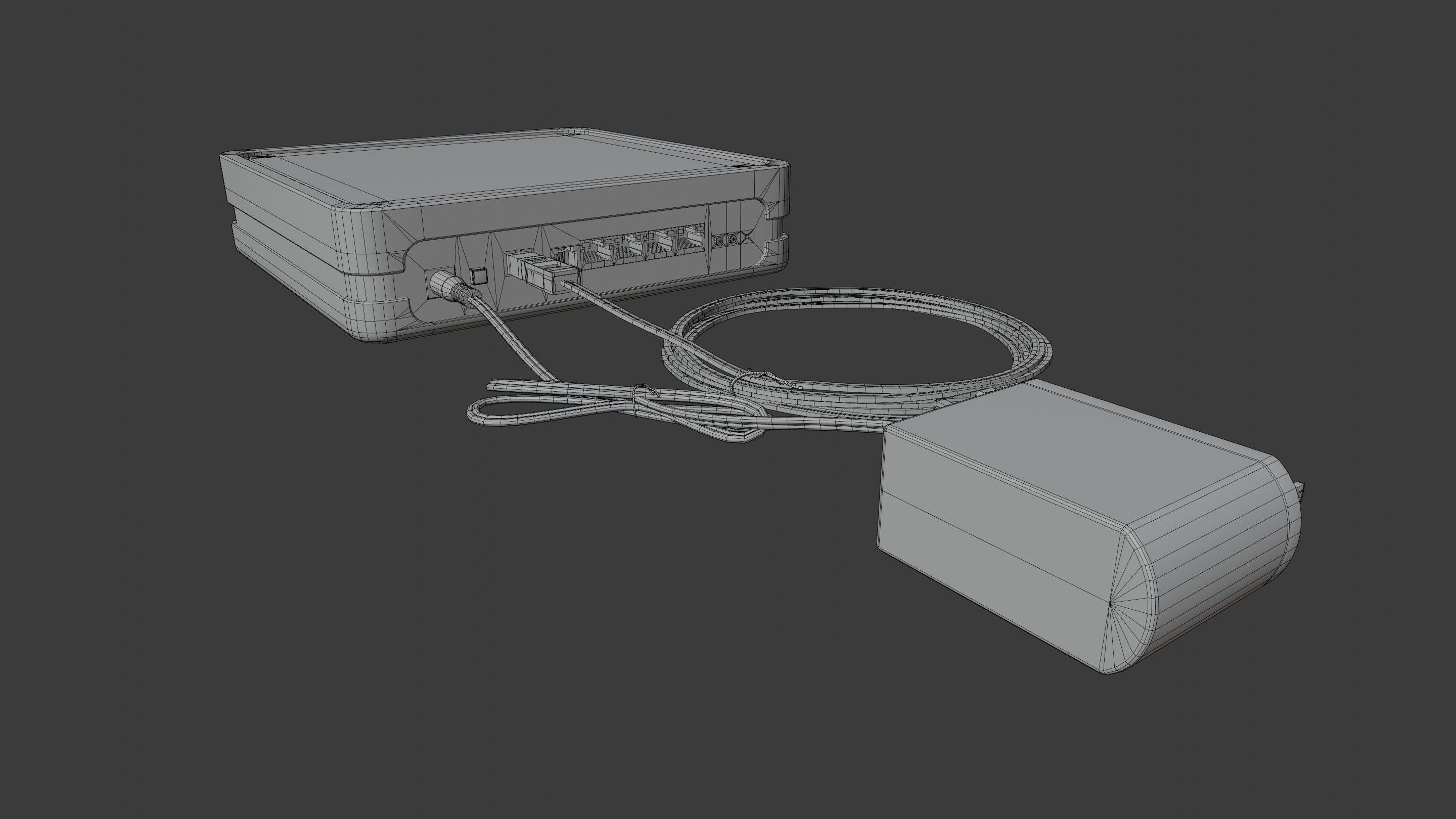 Fiber Optic Modem  3D model_7