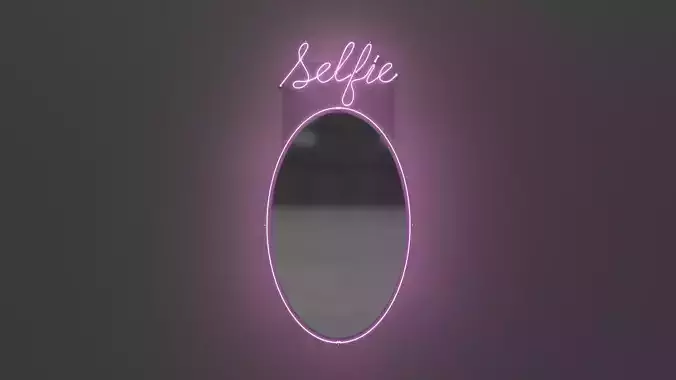 Selfie Mirror - Neon Sign