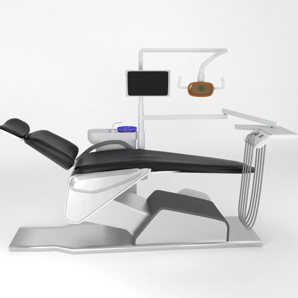 dental chair model 3D model_0