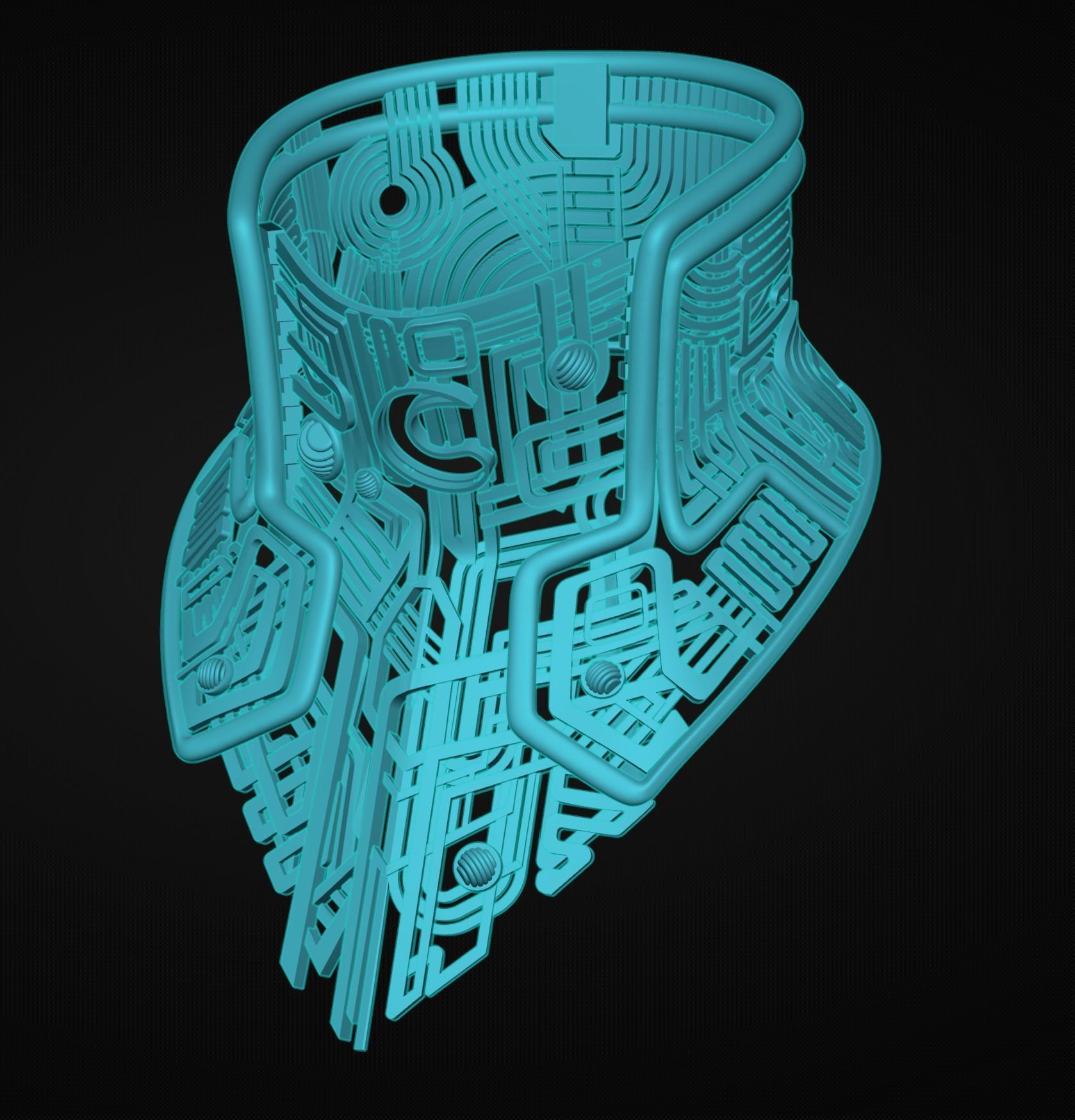 JUPITER ASCENDING BALEM COLLAR 3D print model_7