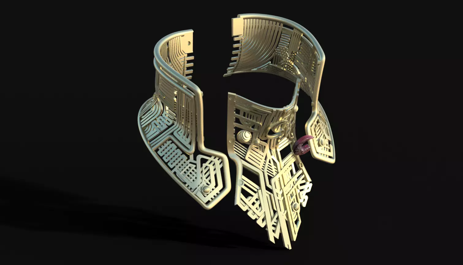 JUPITER ASCENDING BALEM COLLAR 3D print model_0