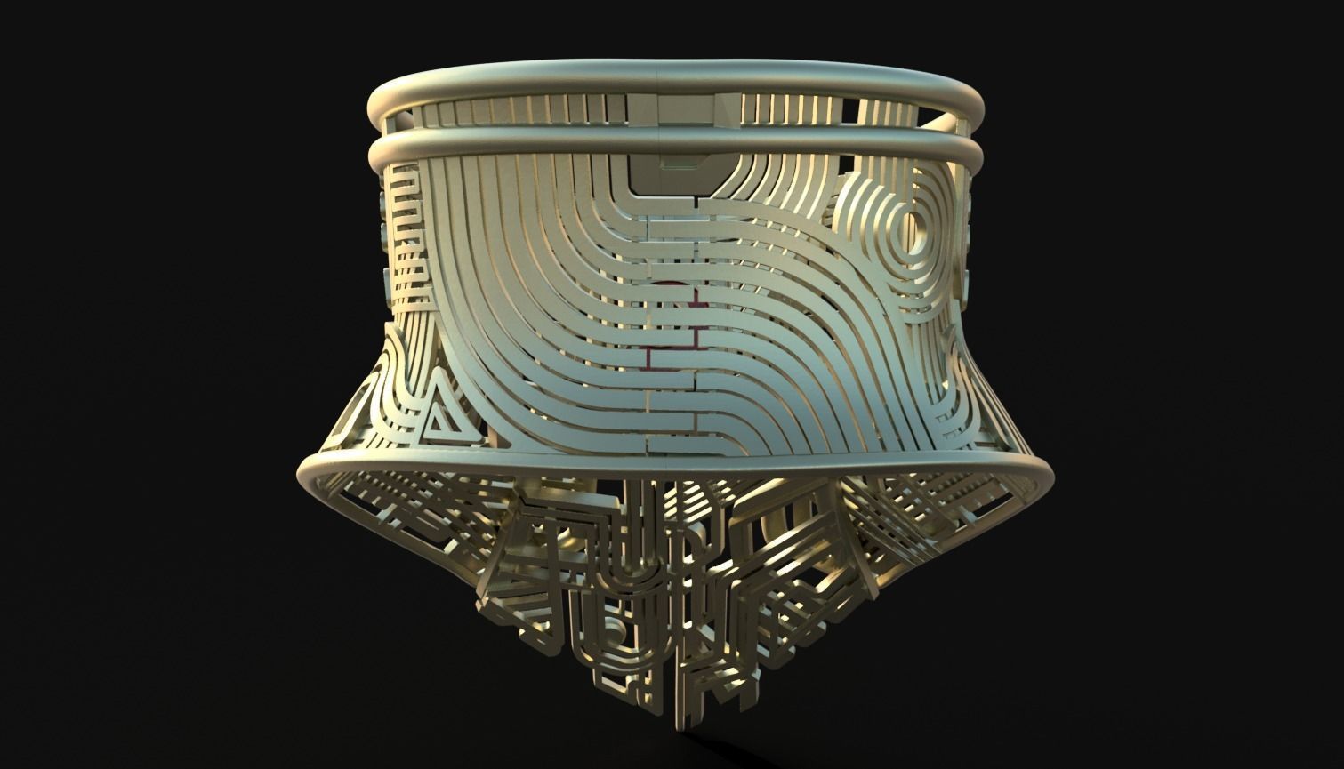 JUPITER ASCENDING BALEM COLLAR 3D print model_3
