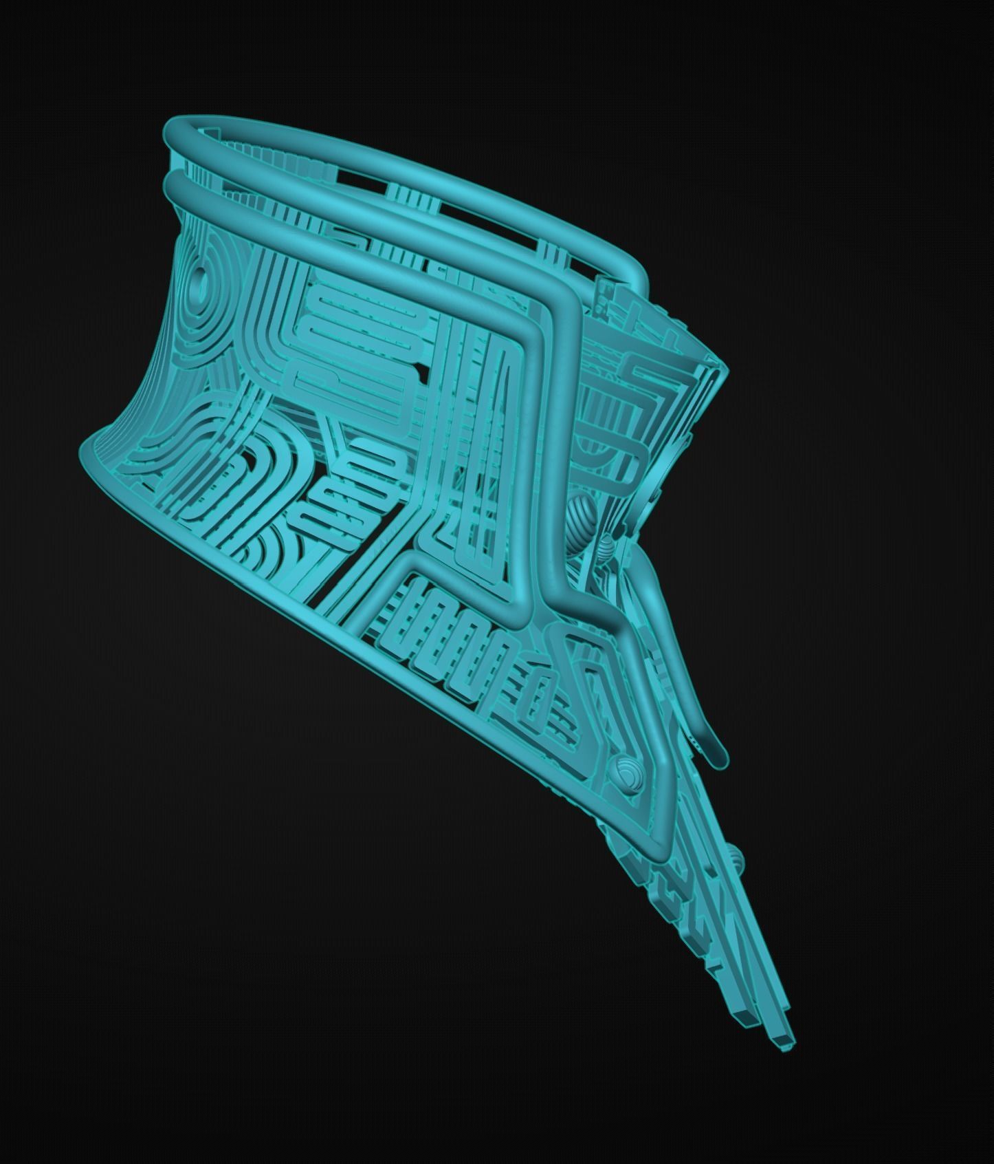 JUPITER ASCENDING BALEM COLLAR 3D print model_9