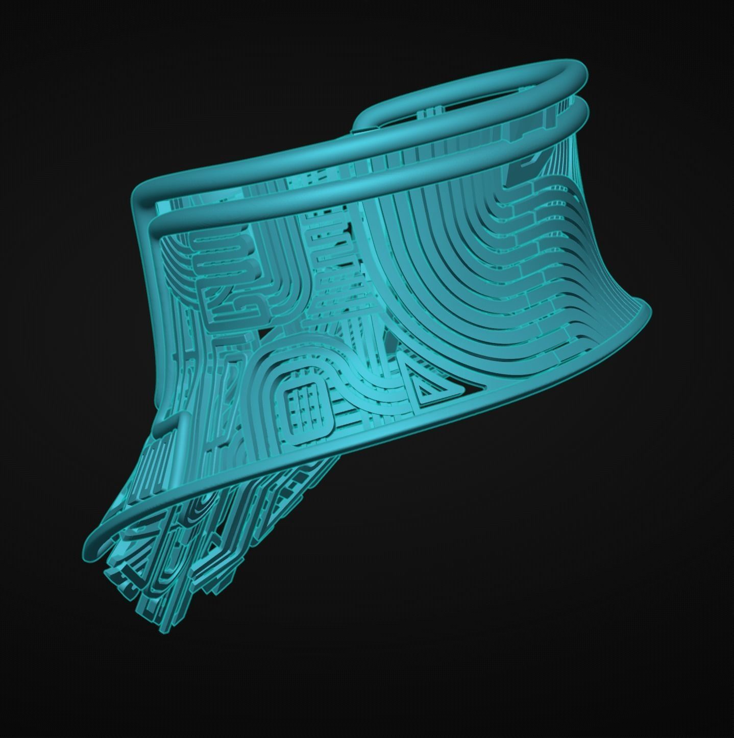 JUPITER ASCENDING BALEM COLLAR 3D print model_8
