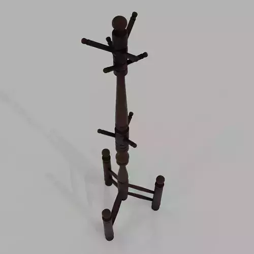 Wooden stand hanger