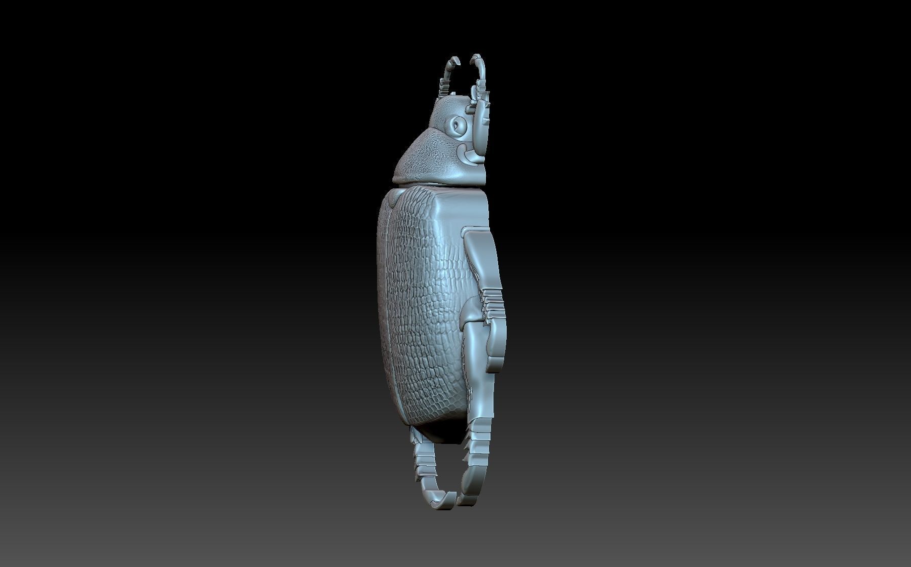 Beetle scarab 3D print model_2