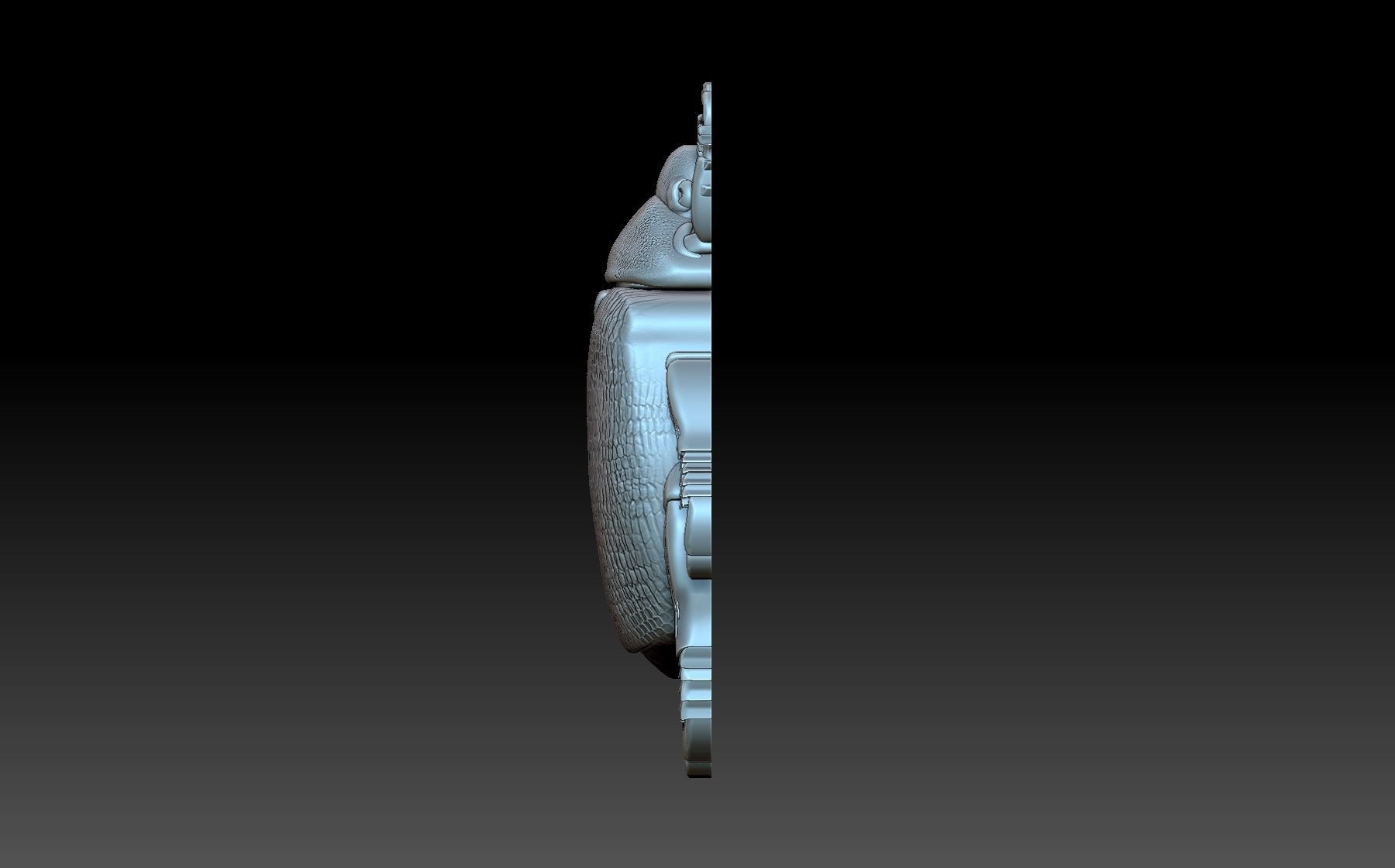 Beetle scarab 3D print model_3
