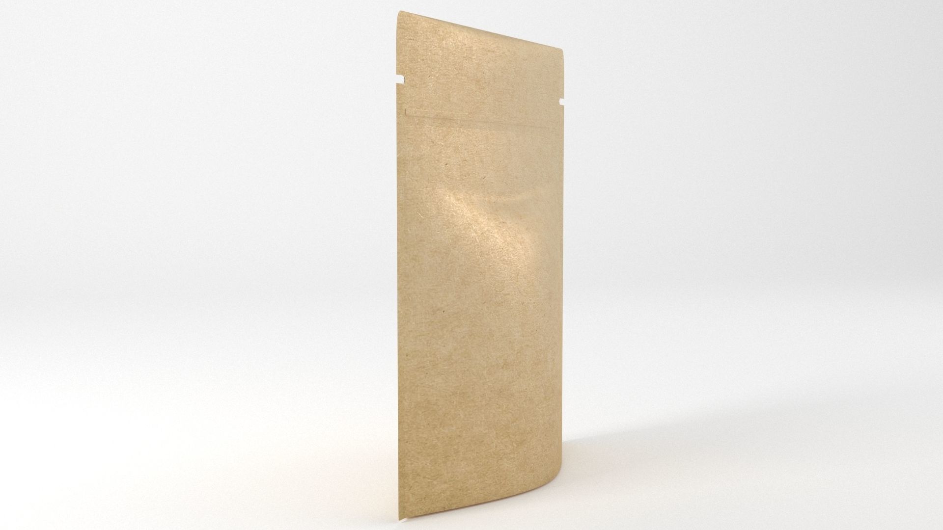 paper packaging bag 3D model_2