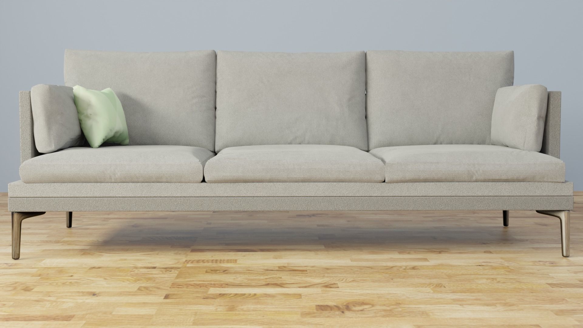 Modern Livingroom Set 3D model_6